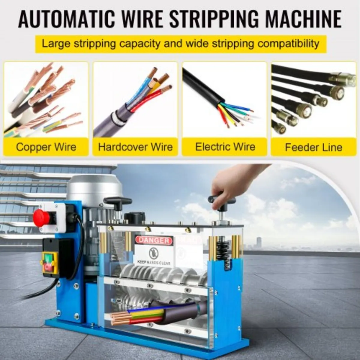 Electric Wire Stripping Machine, 1.5-38 mm Automat - Image 3