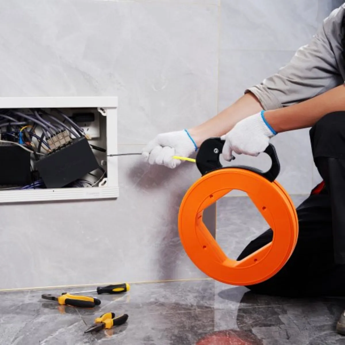 Fish Tape Wire Cable Line Puller 30.5 m-4.23 mm (1 - Image 2