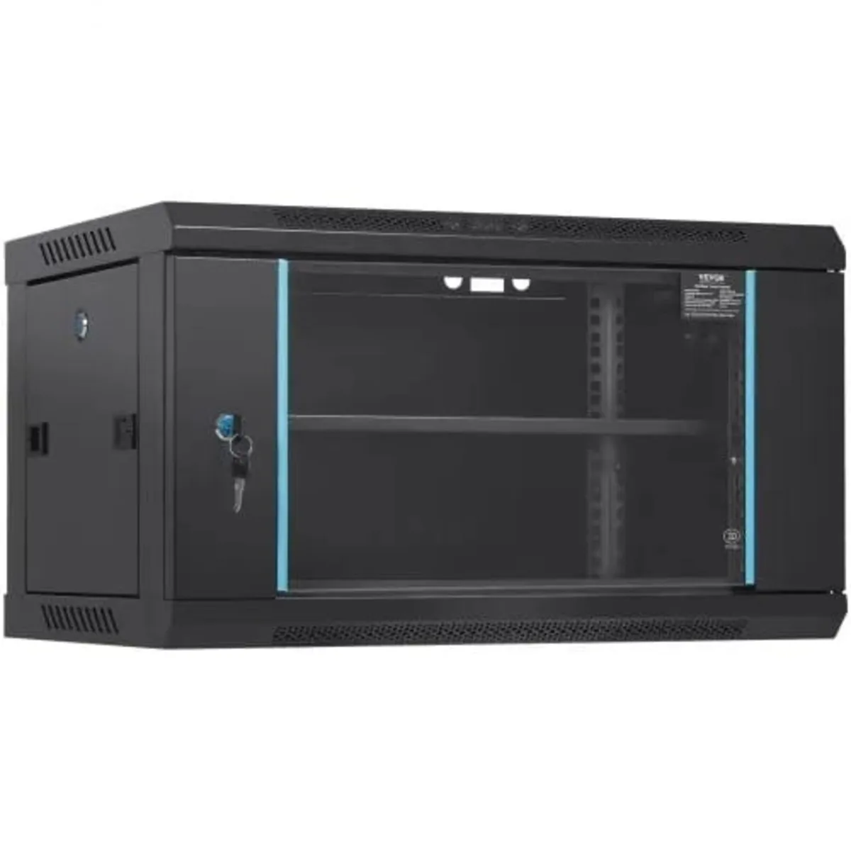 6U Wall Mount Network Server Cabinet, 39.4 cm Deep - Image 1