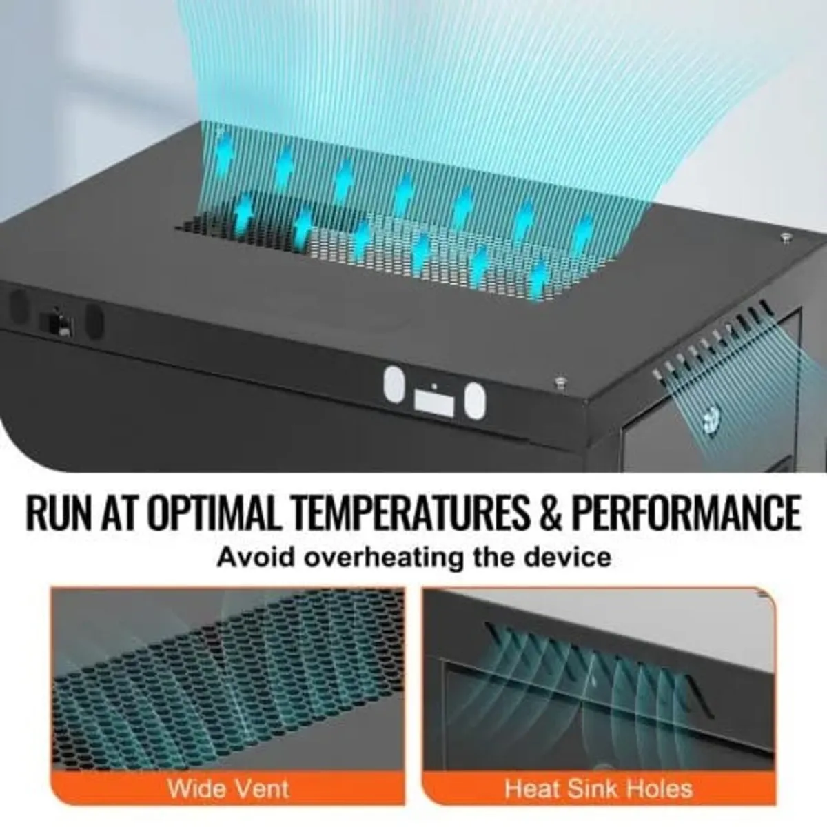 15U Wall Mount Network Server Rack Cabinet Enclosu - Image 2