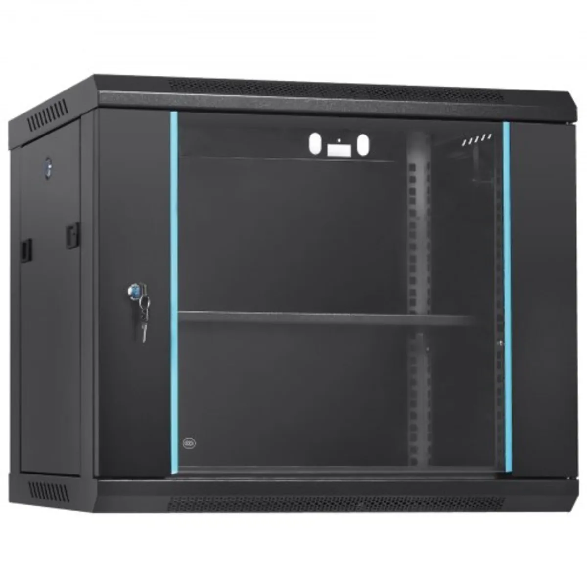 9U Wall Mount Network Server Cabinet, 60x45x50cm, - Image 1