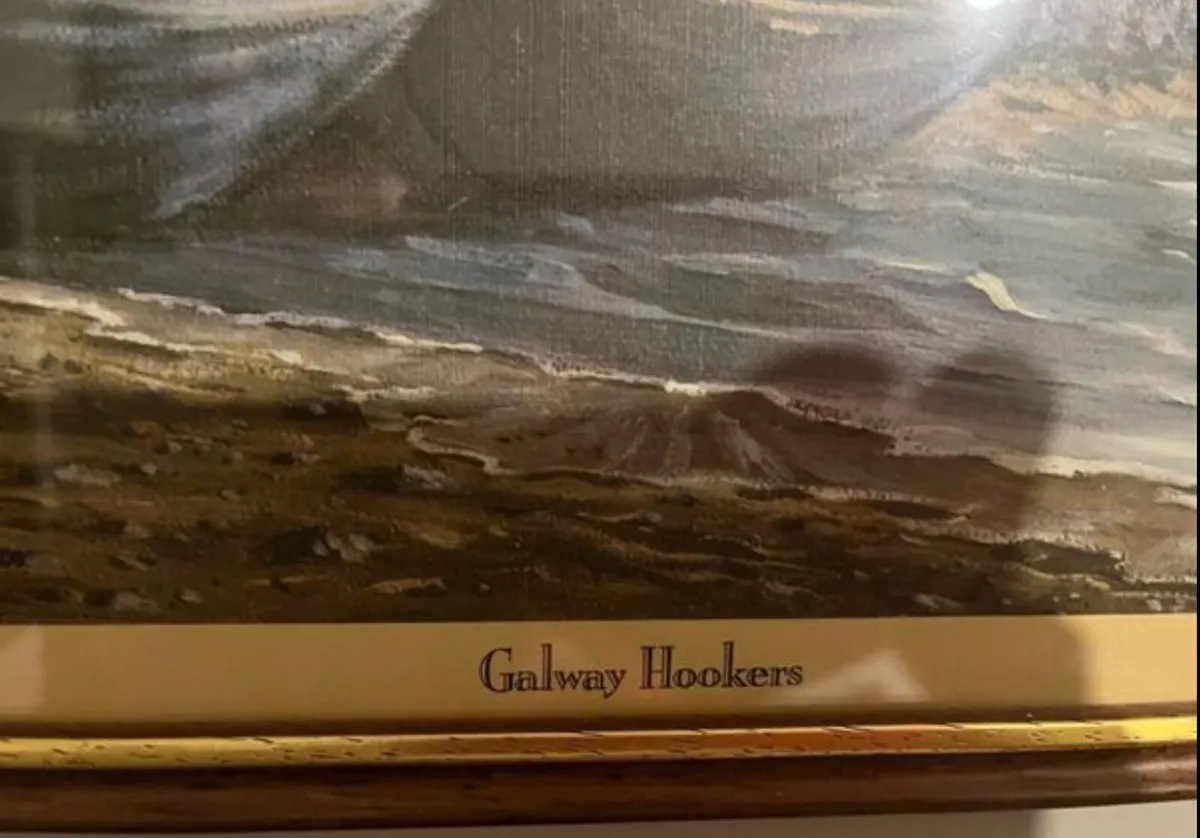 Vintage print Galway Hookers - Image 2