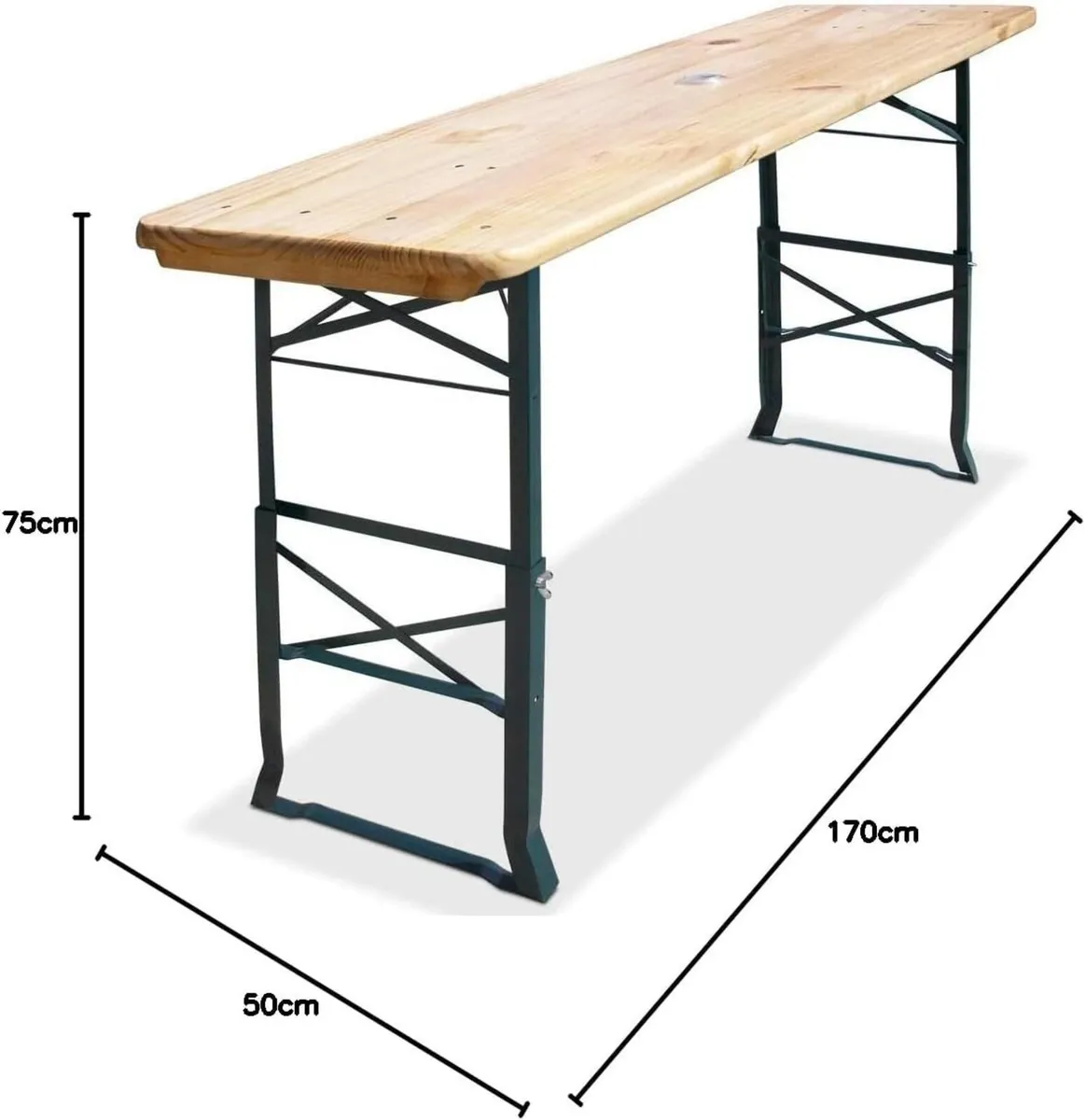 2-in-1 Picnic Garden Table 2-in-1 Picnic Garden T - Image 2