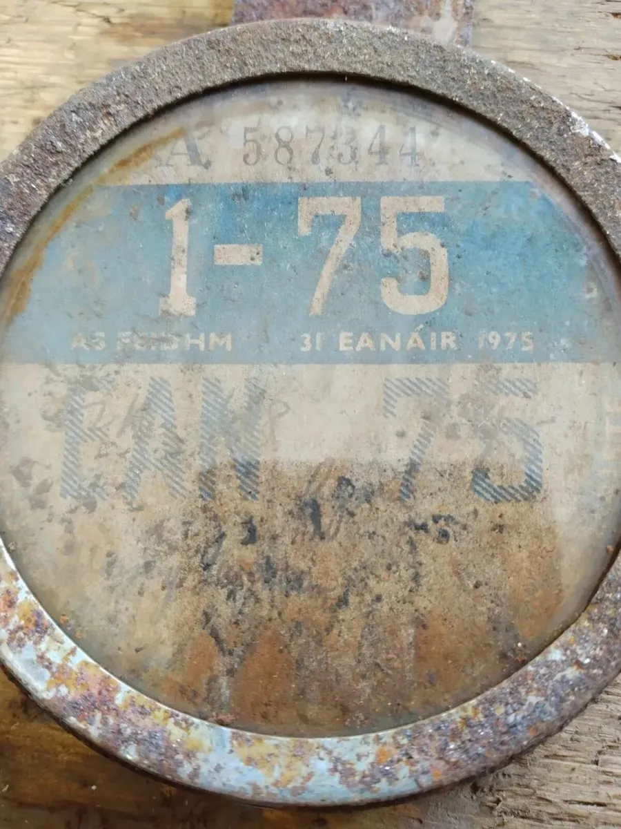 2. Vintage irish motor tax discs - Image 2