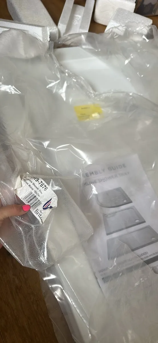 Slimline Shower Tray 760mm x 760mm - Image 2