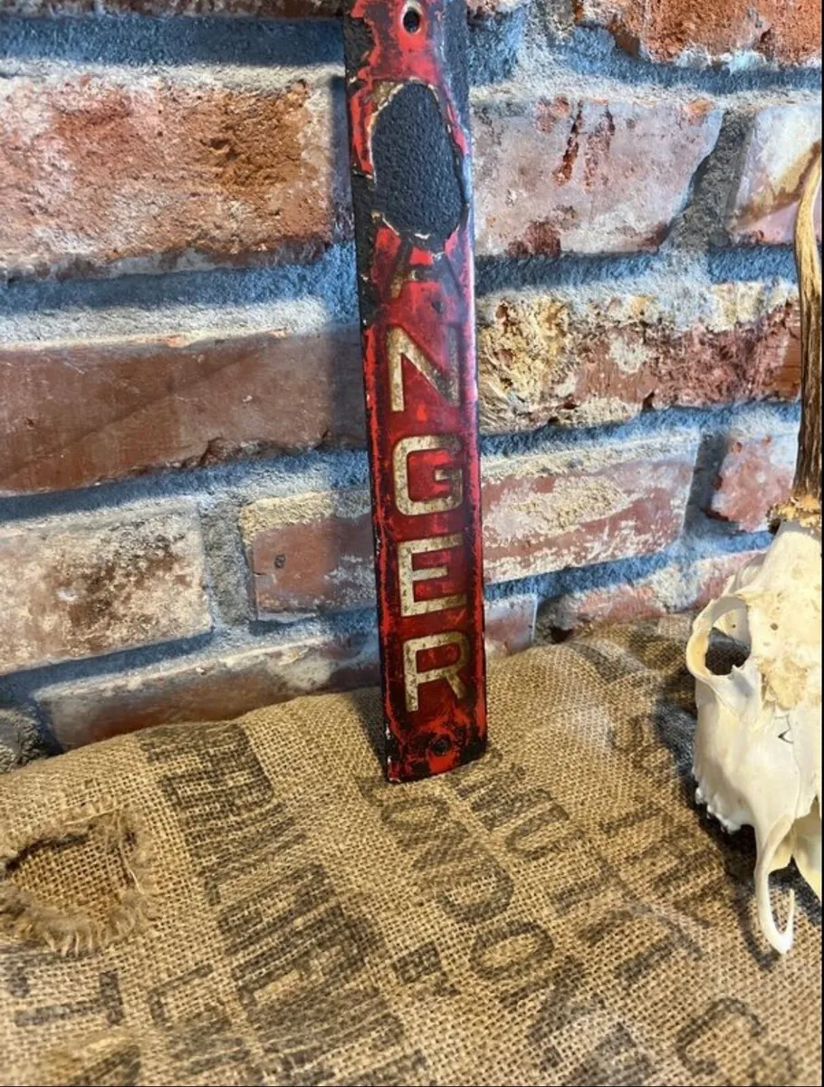 Vintage Enamelled sign - Image 2