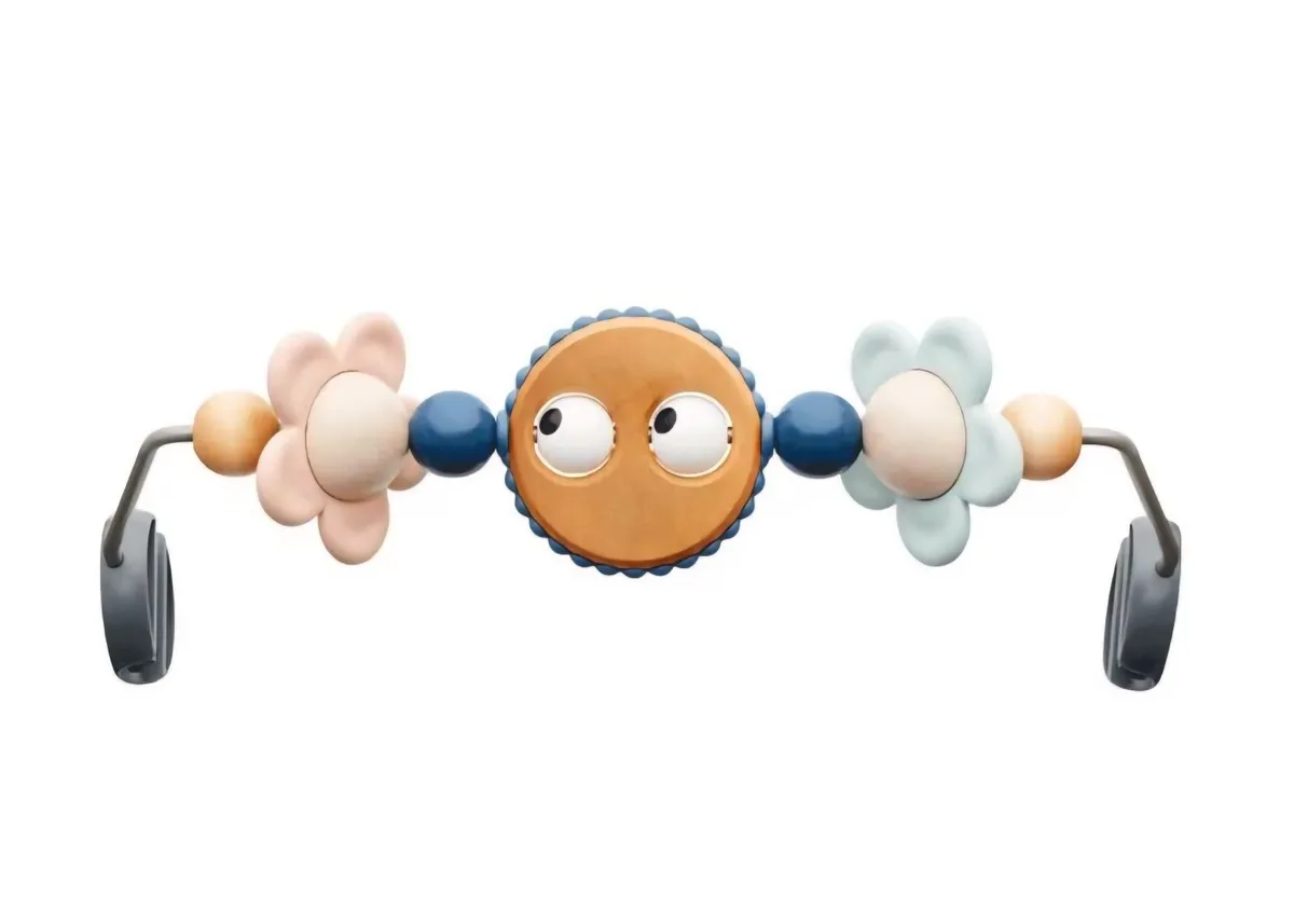 Babybjorn Balance Soft Bouncer and Pastel Toy Bar - Image 2