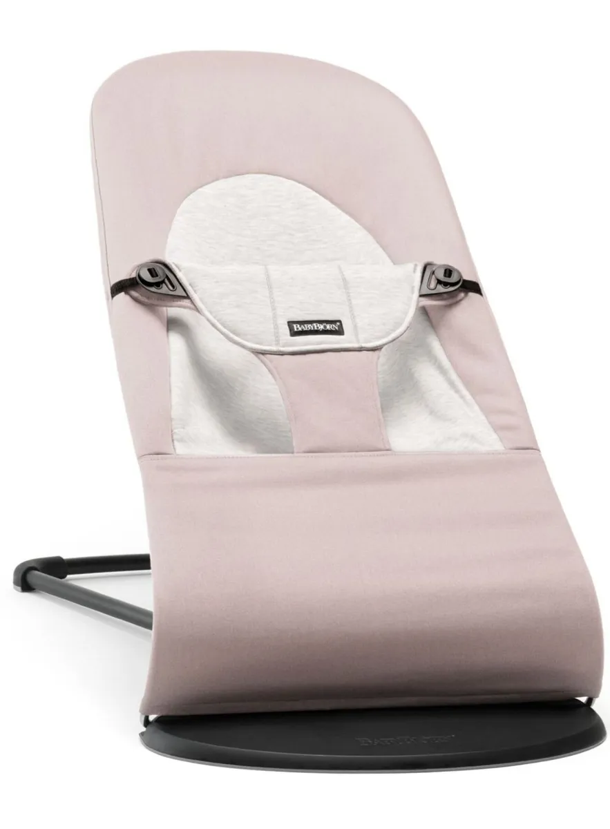 Babybjorn Balance Soft Bouncer and Pastel Toy Bar - Image 1