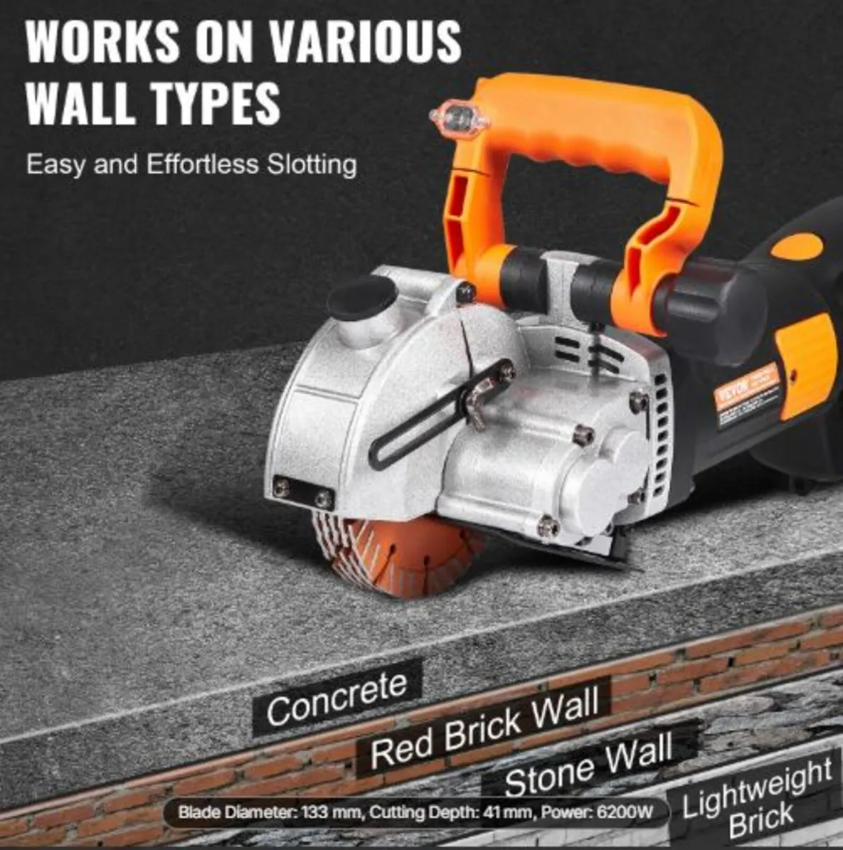 Electric Wall Chaser, Wall Groove Cutting Machine - Image 4