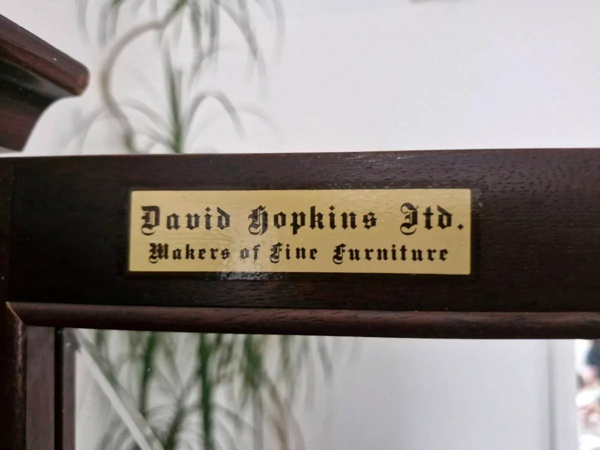 Solid wood display cabinets for sale - Image 4