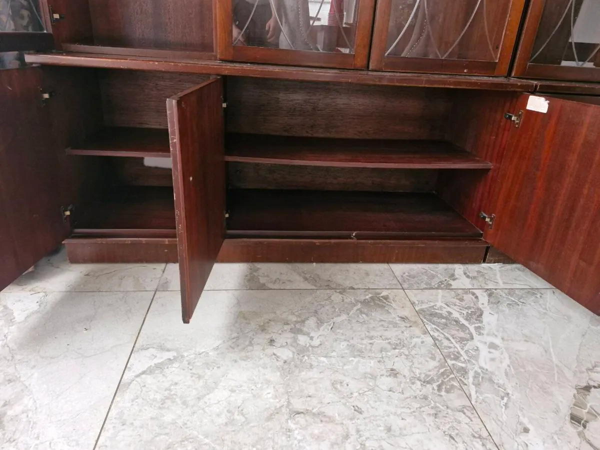 Solid wood display cabinets for sale - Image 3