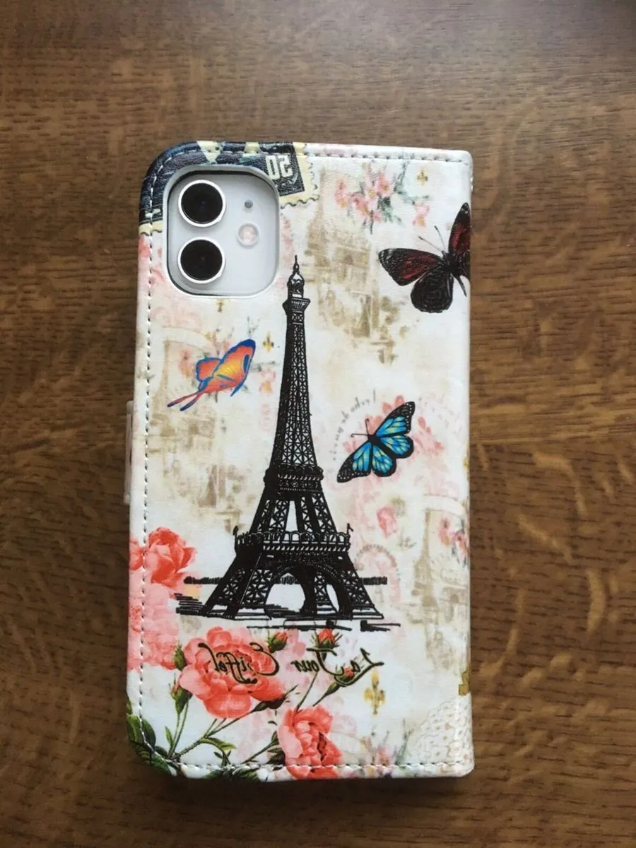 BRAND NEW iPhone 11 Cover Case Wallet Eiffel Tower - Image 4