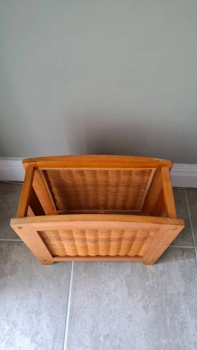 Wooden Magazine Rack - Image 2