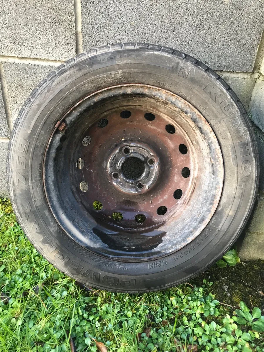 Car Spare Wheel 185/60 R14 82H - Image 1