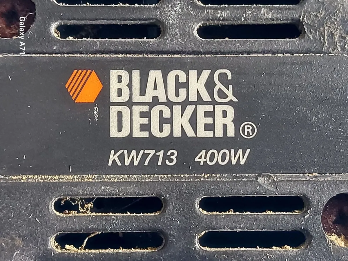 BLACK & DECKER KW713 Planer 400W Excellent Conditi - Image 2