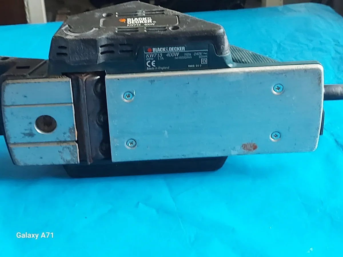 BLACK & DECKER KW713 Planer 400W Excellent Conditi - Image 4