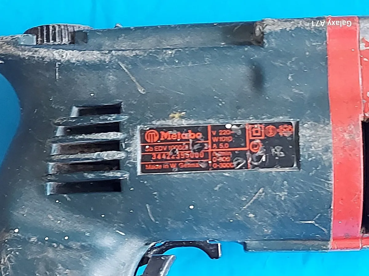 Metabo SB EDV 10002 S R+L Hammer Drill Working Goo - Image 4