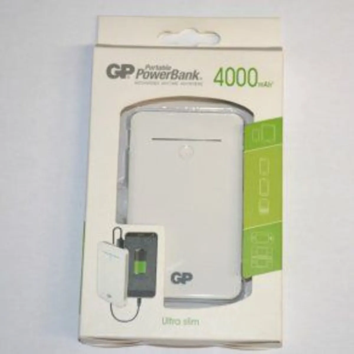 BRAND NEW IN BOX GP Powerbank 4000 Mah
