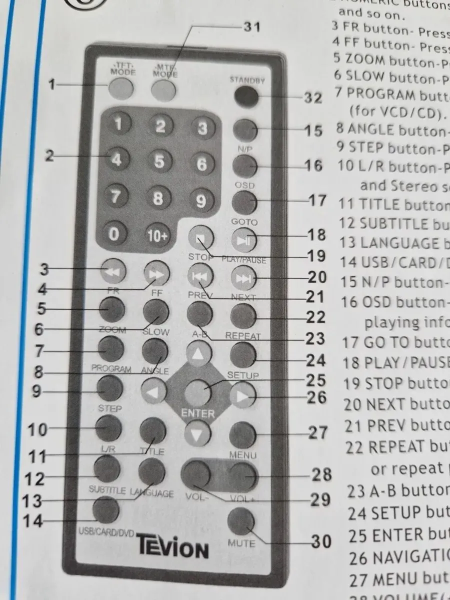Tevion Twin Car DVD Players, Accessories, Manual - Image 4
