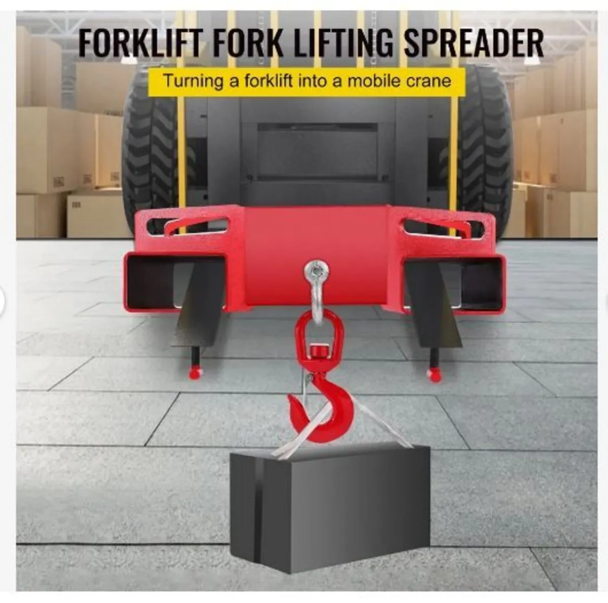 3 Ton Forklift Lifting Hook - Image 2
