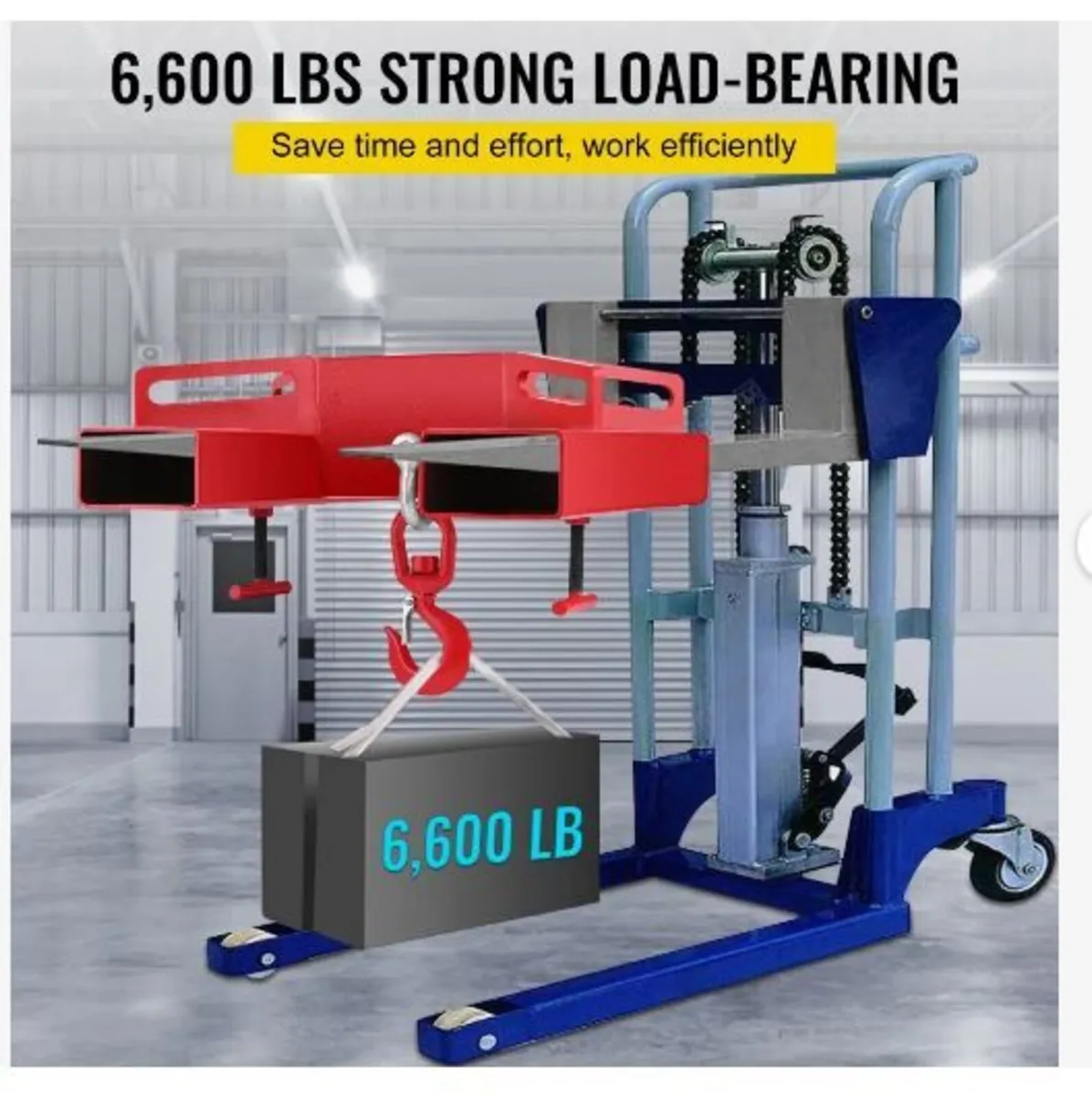 3 Ton Forklift Lifting Hook - Image 3