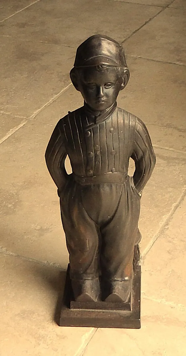 Vintage Dutch Boy Cast Iron Fireside Companion Set - Image 1