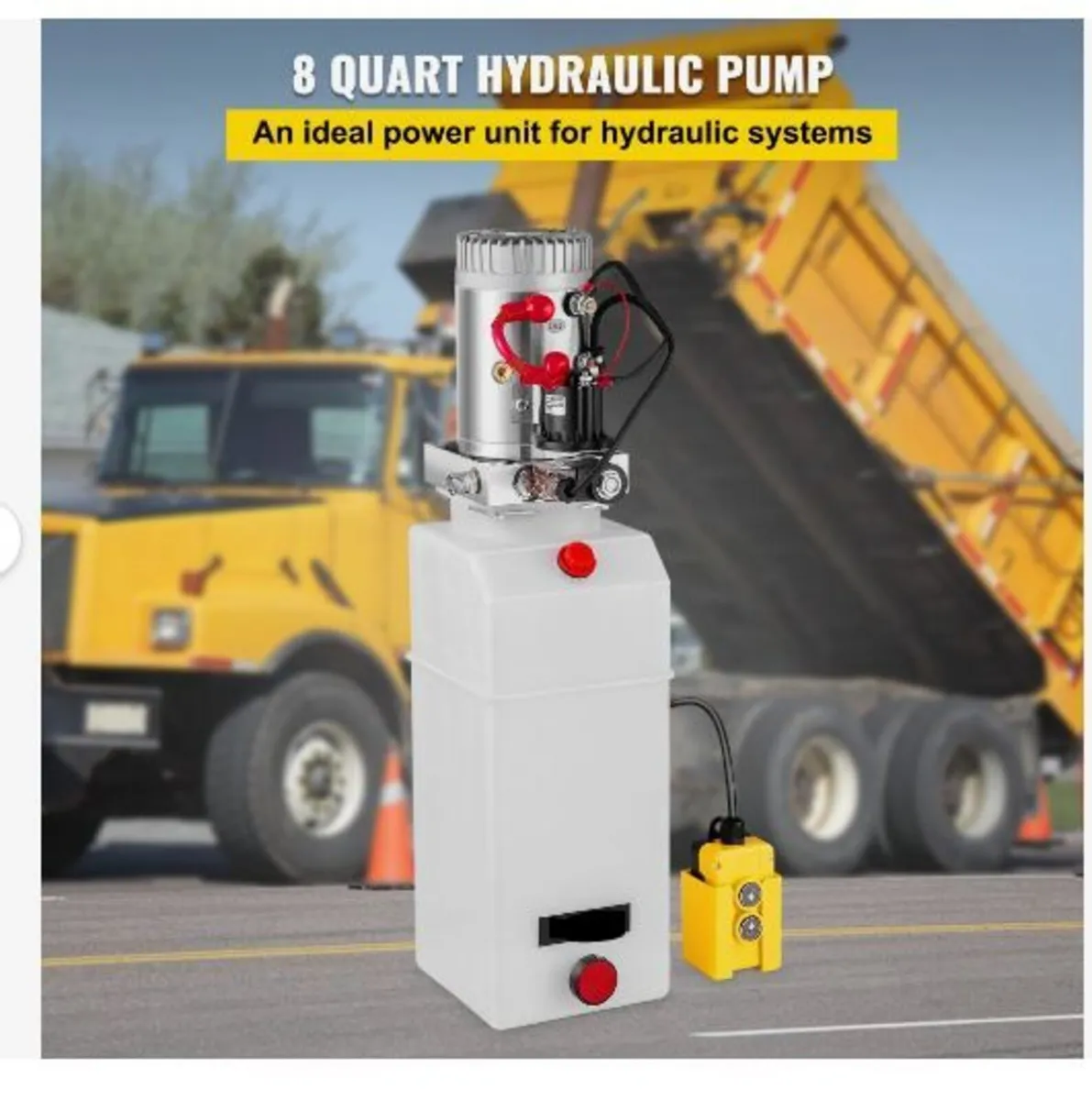 Hydraulic Power Unit 12V Hydraulic Motor - Image 2