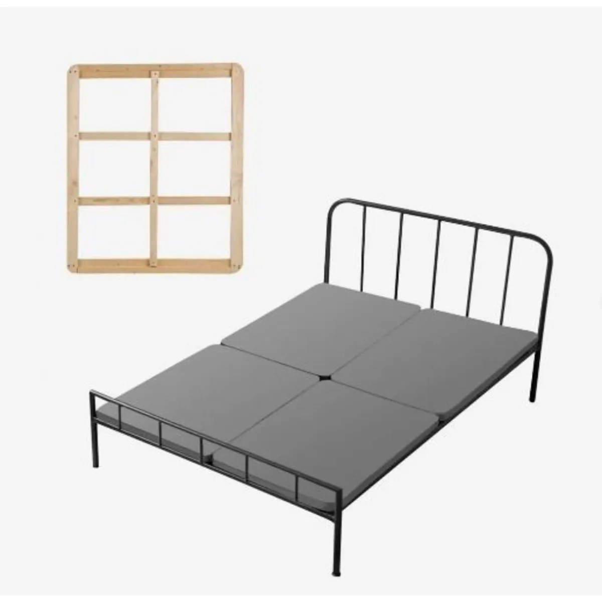 Queen Size Bunkie Board, 1.5 in Bed Board Slats - Image 1