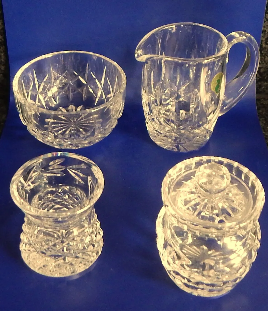 Selection of 4 Waterford Crystal Kitchen Pieces - Image 1