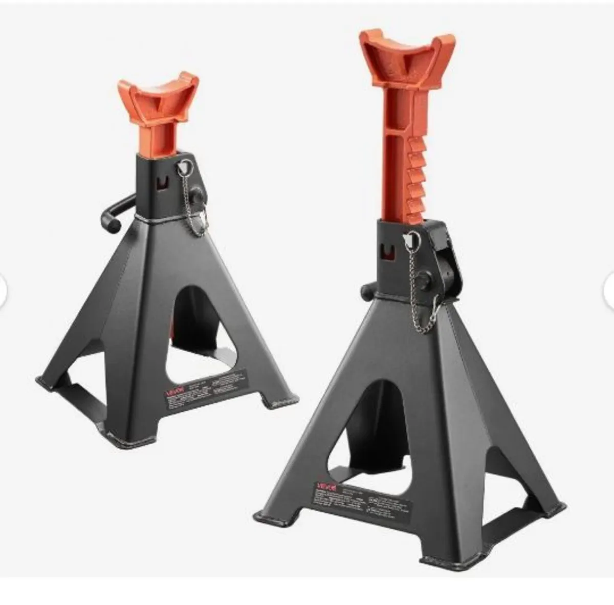 Jack Stands, 6 Ton (13,000 lbs) Capacity - Image 1