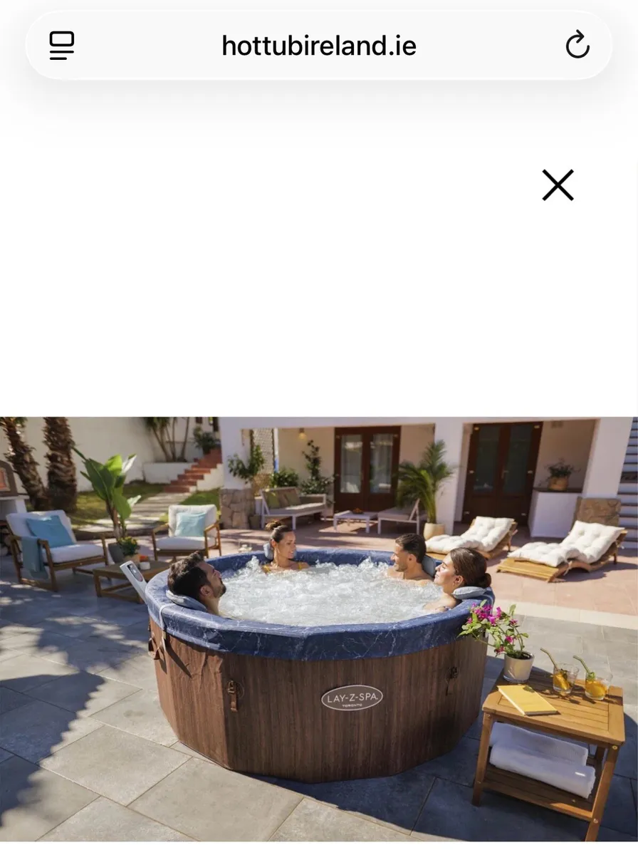 Lay-Z-Spa Toronto AirJet Plus™ Hot Tub with WiFi - Image 2