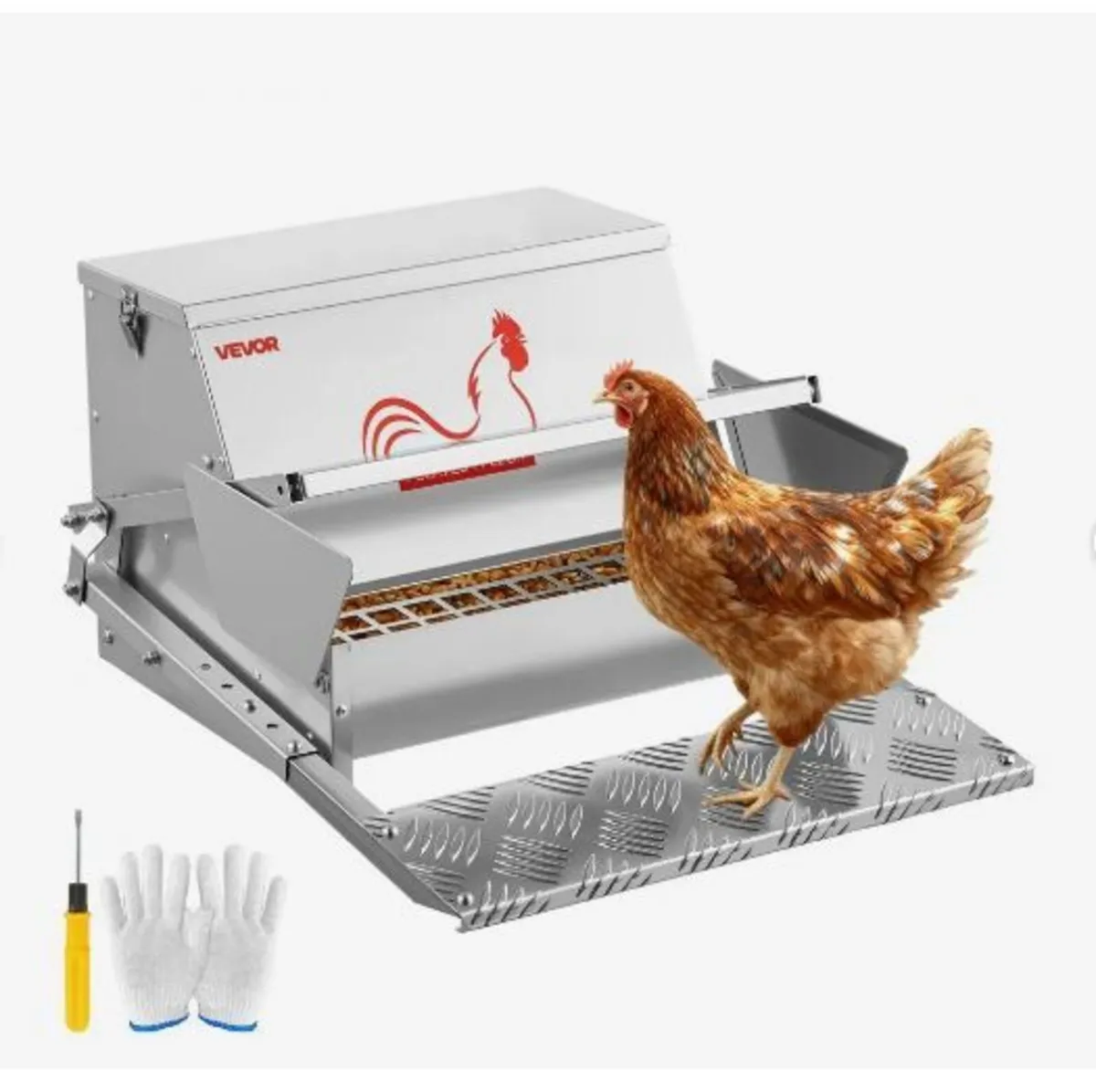 Automatic Chicken Feeder, 11.34 kg Capacity - Image 1