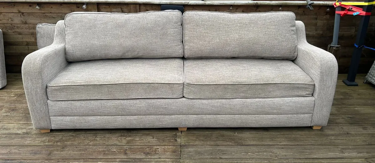 4 seater Sofa bed and 2 seater - Image 2