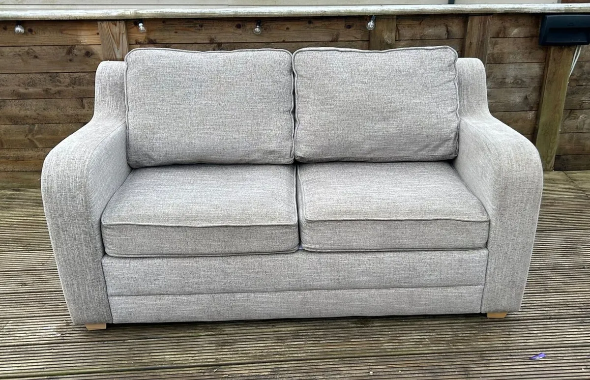 4 seater Sofa bed and 2 seater - Image 3