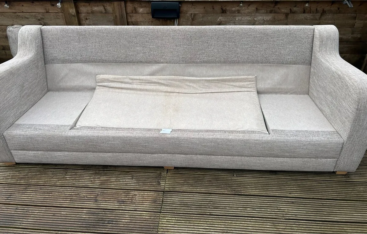 4 seater Sofa bed and 2 seater - Image 4