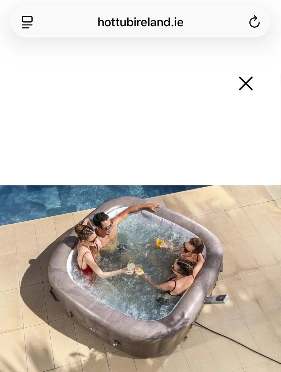Lay-Z-Spa Rome AirJet™ Hot Tub with WiFi - Image 2