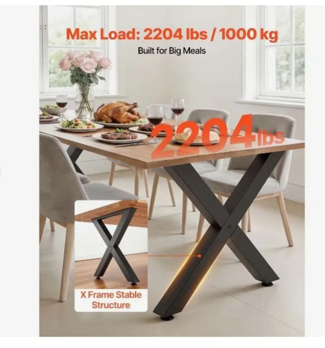 Table Legs, 750 x 790 mm - Image 4