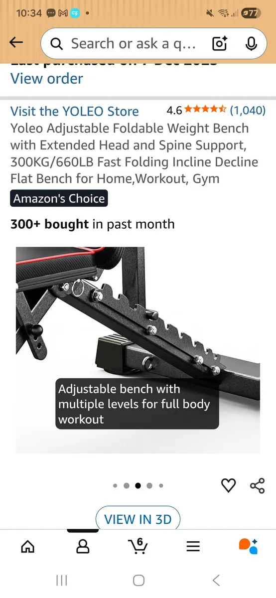 Yoleo weights bench - Image 2