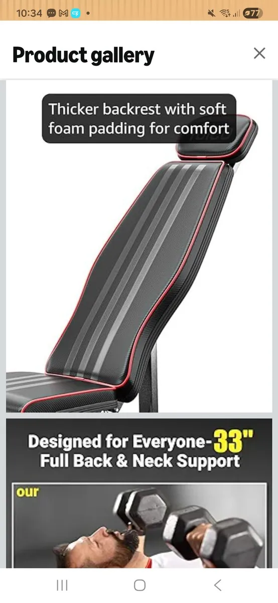 Yoleo weights bench - Image 3