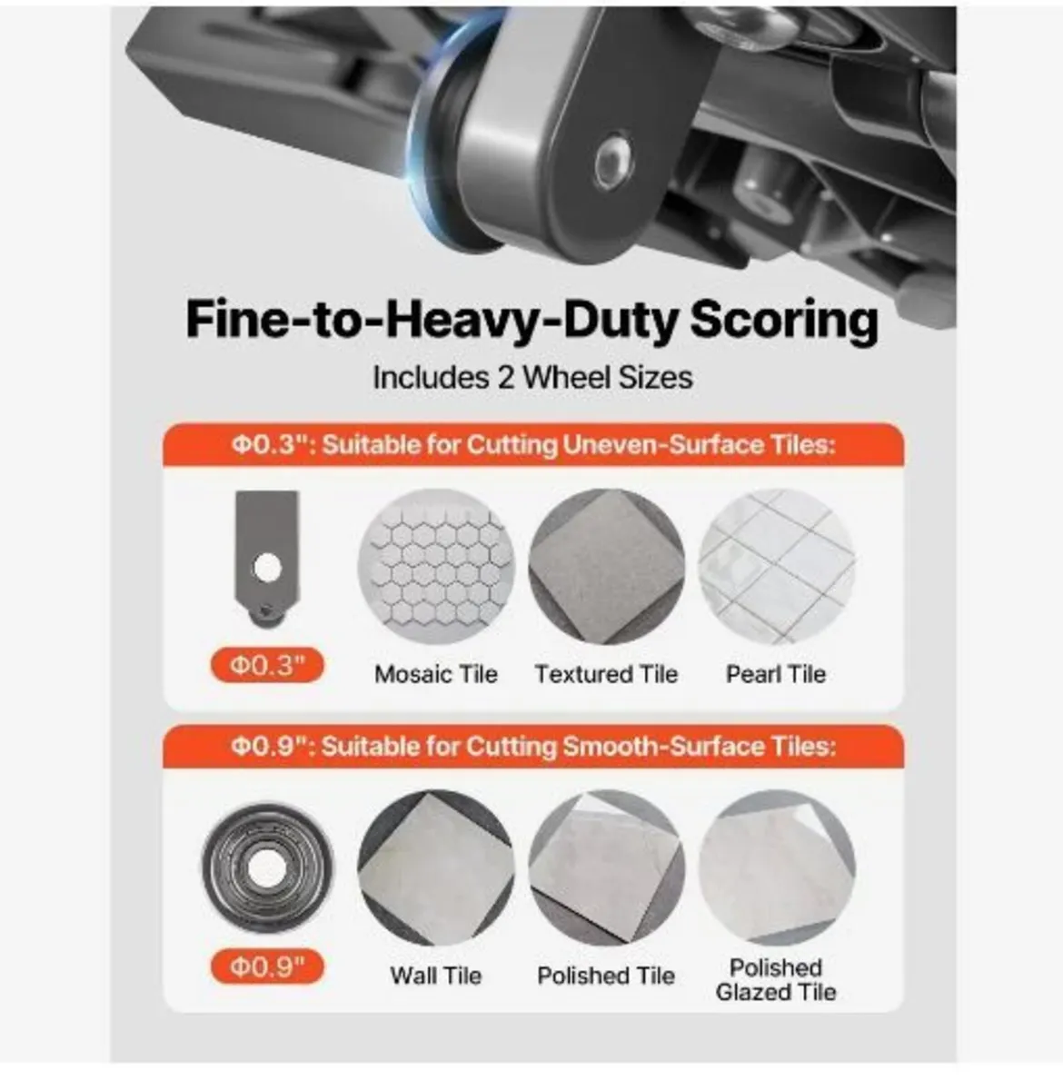 1200 mm Manual Tile Cutter - Image 3