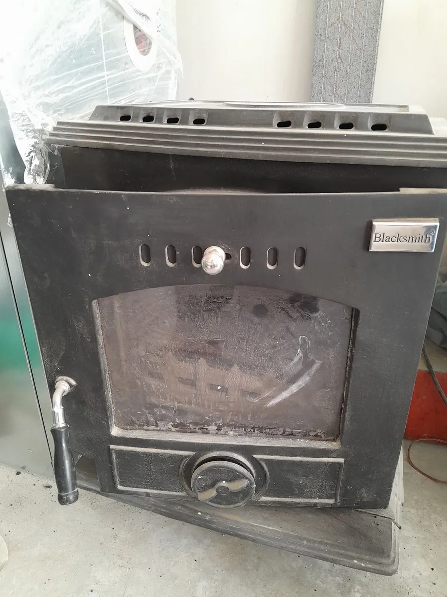 10kw stove with back boiler.  €750