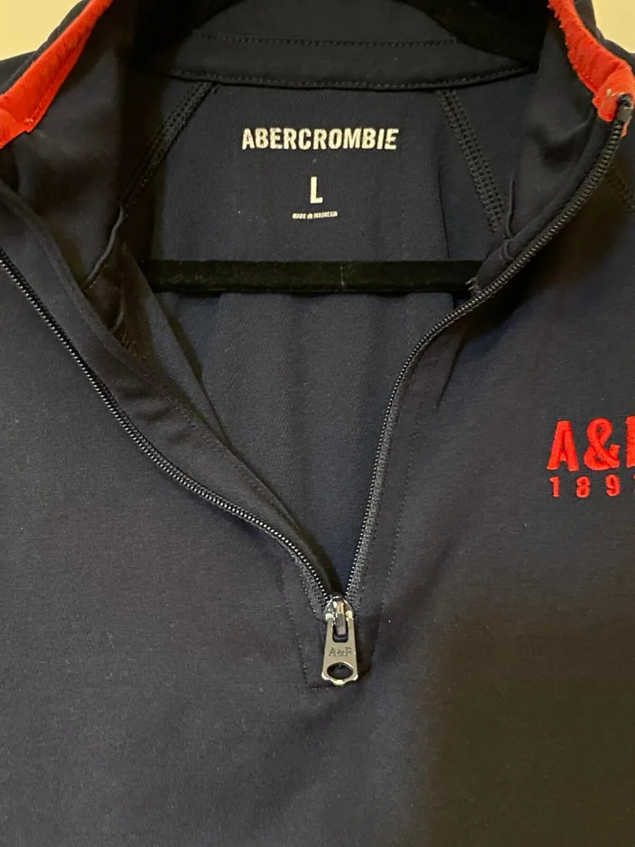 Abercrombie & Fitch sportswear sweatshirt size L - Image 3