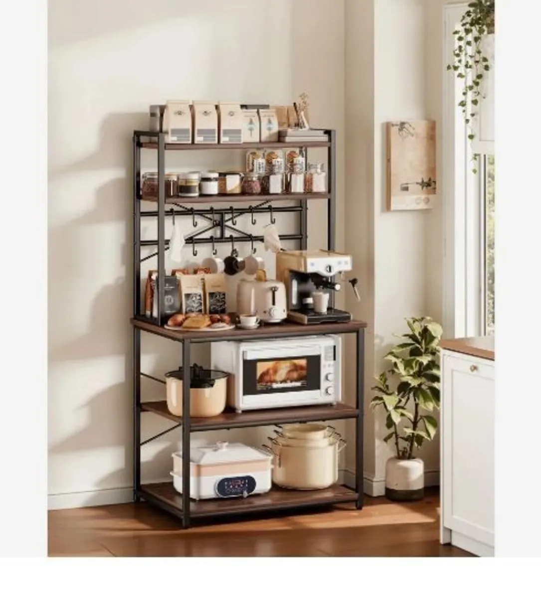 Kitchen Bakers Rack, 800 mm - Image 3