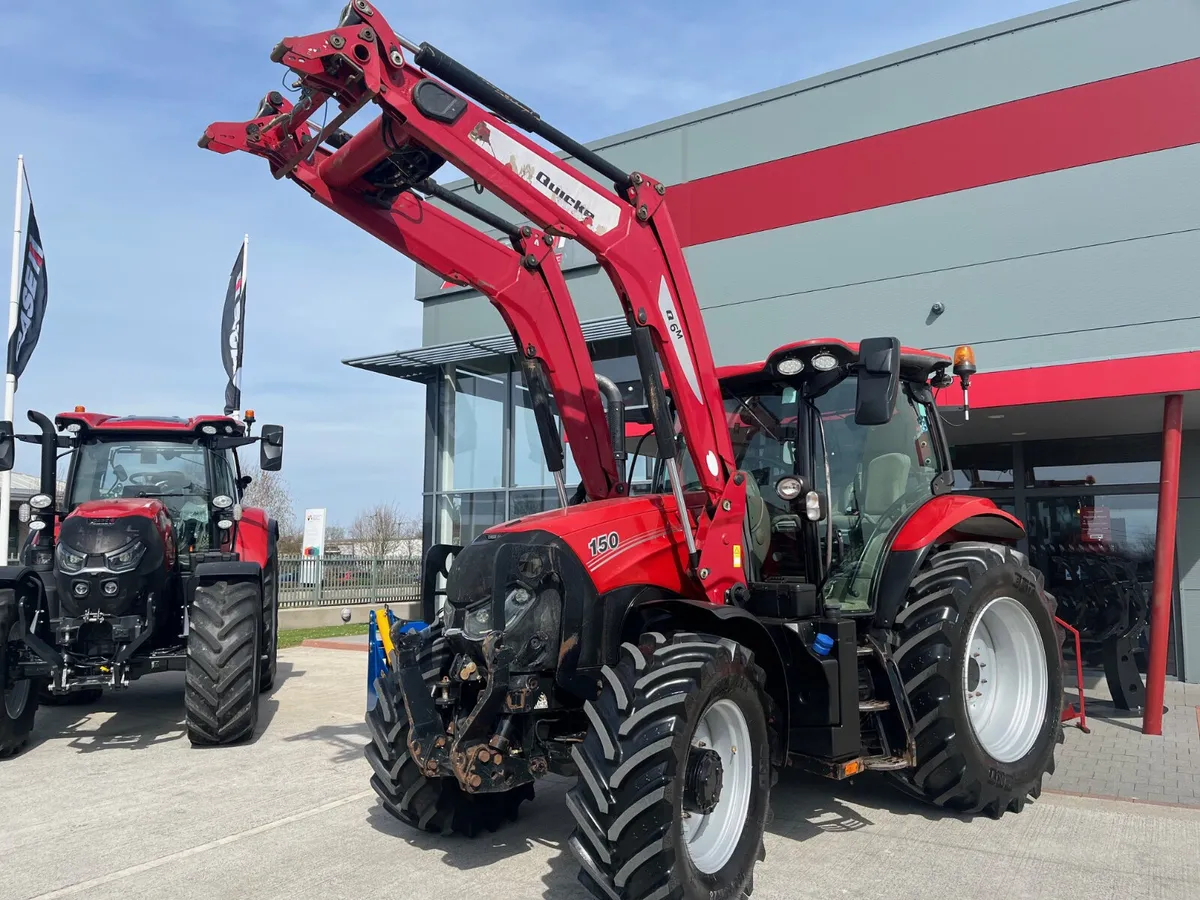 2020 Case Maxxum 150 With Quicke Q6 loader 50k - Image 1