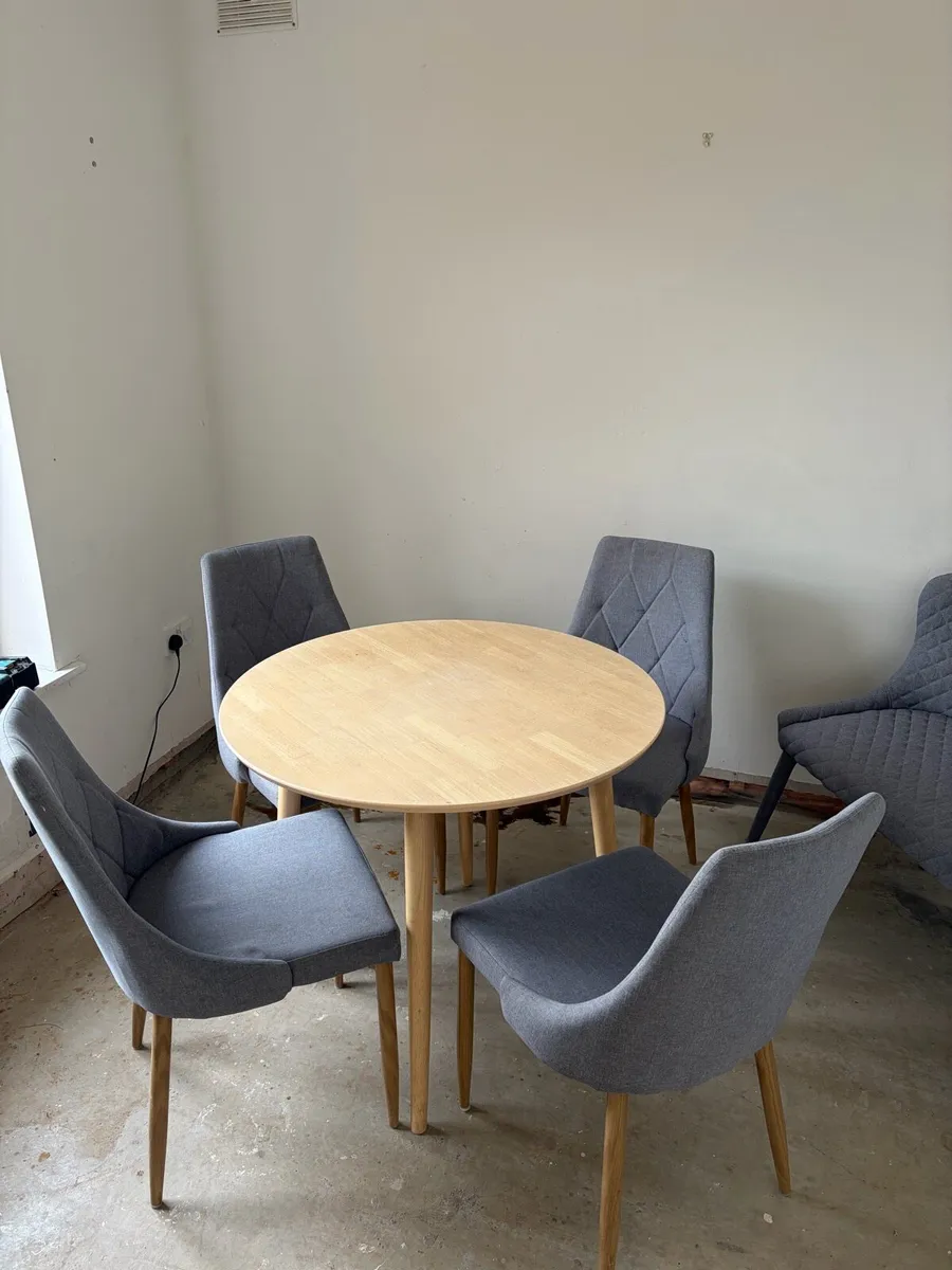 Dinning Set and a Bench Chair - Image 1