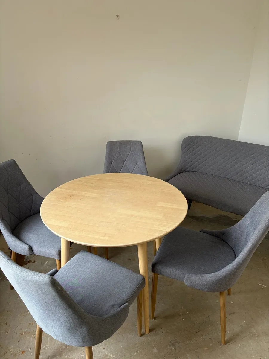 Dinning Set and a Bench Chair - Image 2