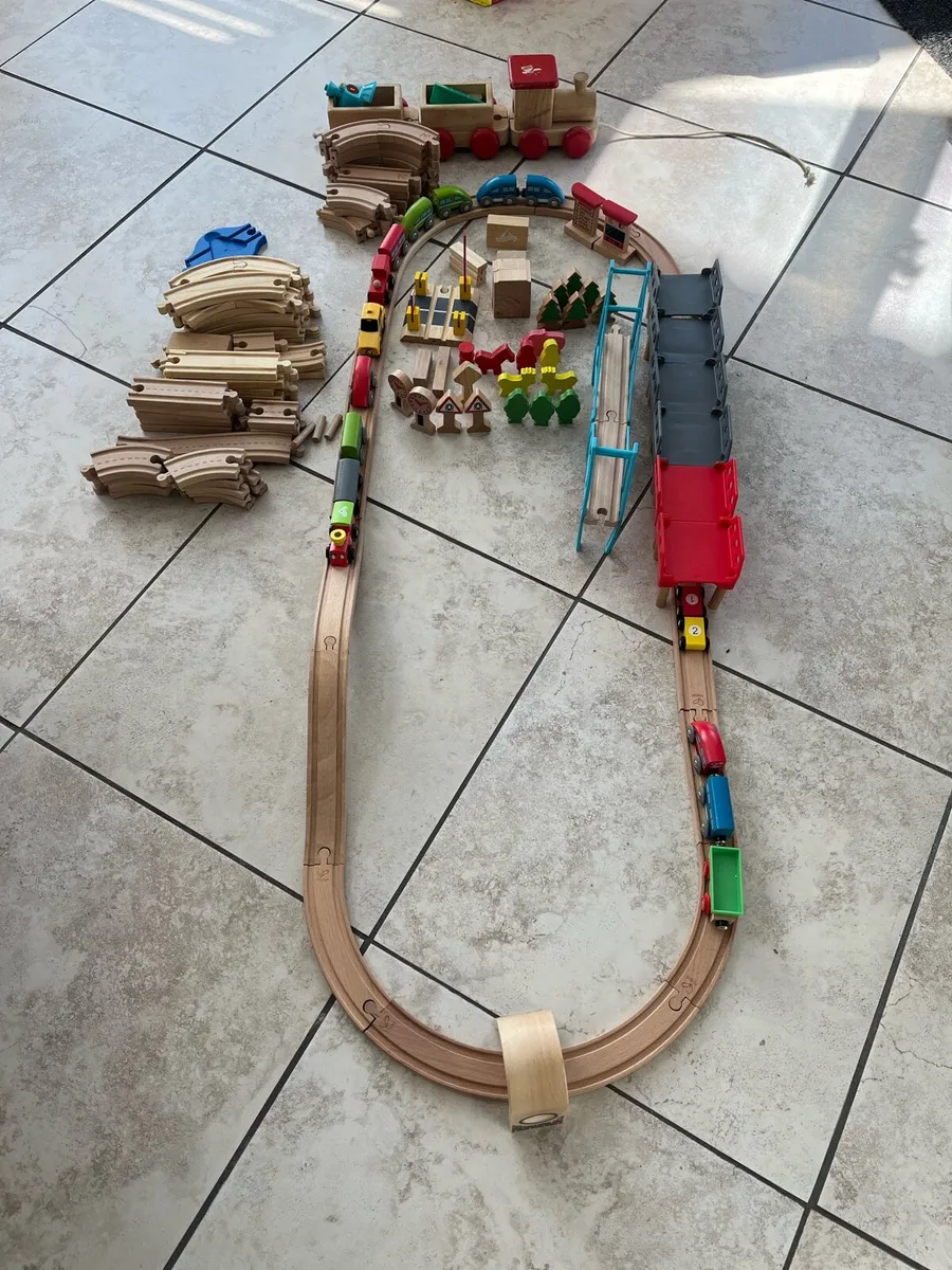 Wooden Train Tracks - Image 1