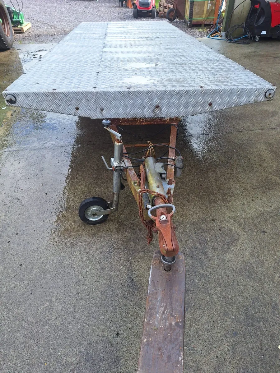 12ft flatbed trailer - Image 1