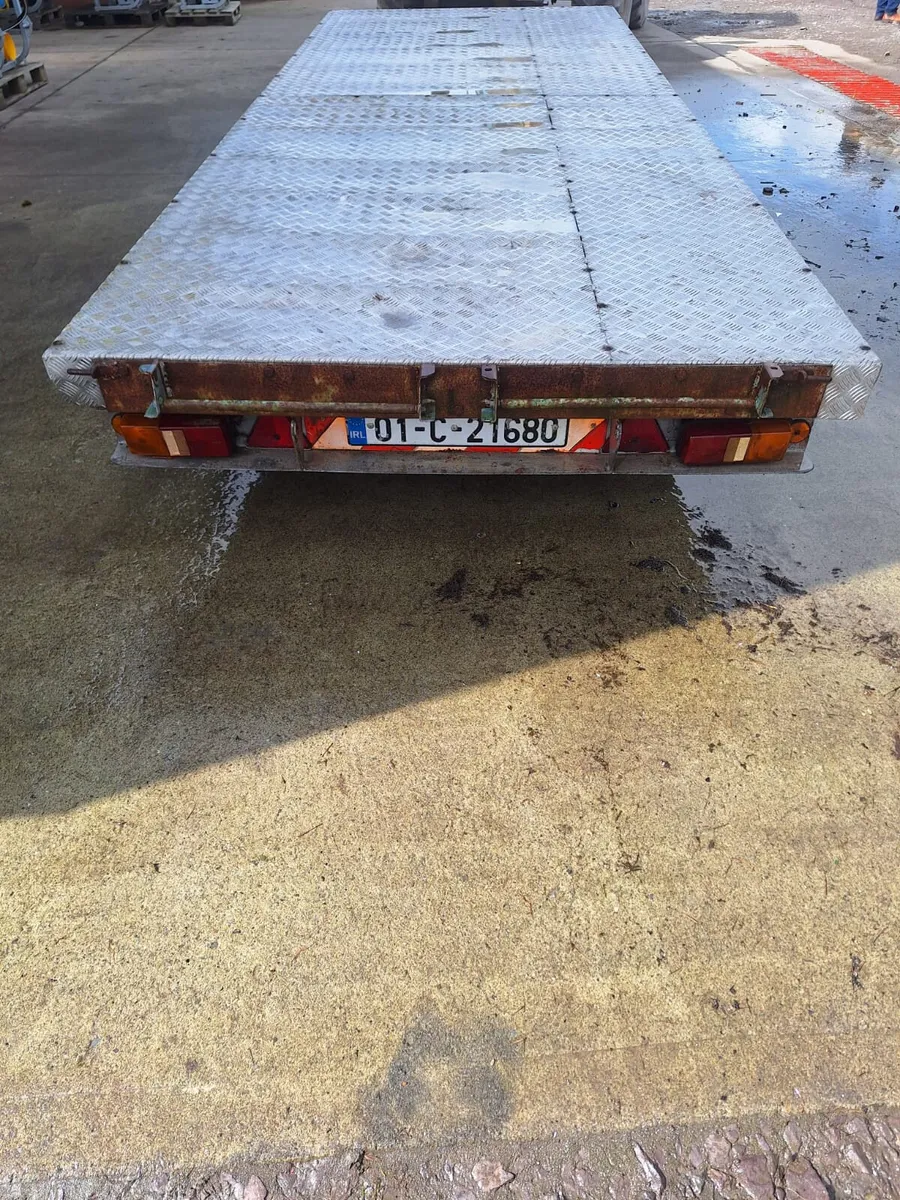 12ft flatbed trailer - Image 2