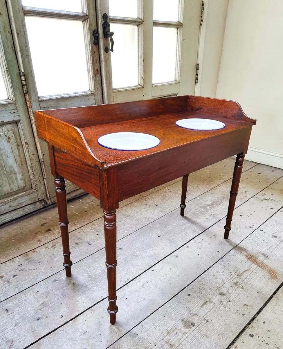 Georgian Mahogany Washstand- Circa 1820 - Image 1
